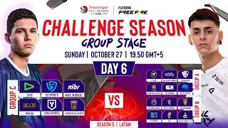 Free Fire Challenge Season Day 6 | Season 5 | LATAM