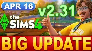 Sims 4 UPDATE 2.31 Patch Note - Console Marketplace + Major Fixes You NEED to Know!