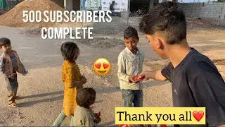 500 subscribers ho gaye 😍 Thank you all ❤️