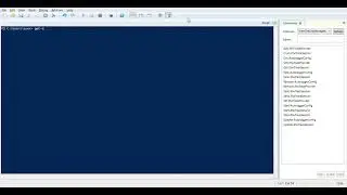 Windows PowerShell ISE get service