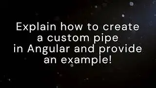 Creating Custom Pipes in Angular | Real-World Scenarios | 
