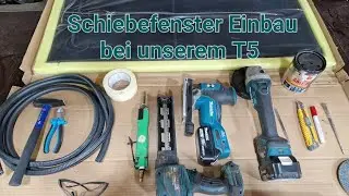 Seitenfenster Einbau VW T5/T6
