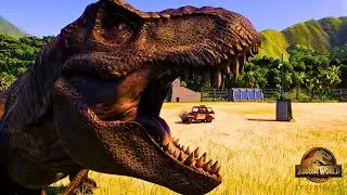 Finishing our Ethical Jurassic Park with a HUGE T-Rex Habitat