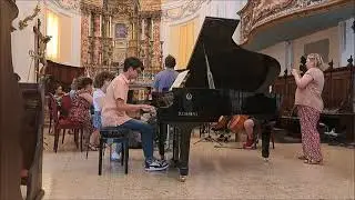 Генеральная репетиция перед концертом Prove generali - Montecosaro Campus musicale 2024
