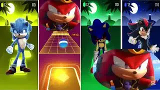 Sonic 🆚 Knuckles 🆚 Shadow 🆚 Sonic.Exe - Tiles hop