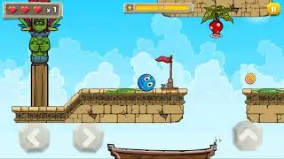 СИНИЙ ШАРИК!5 СЕРИЯ!Blue Ball 11!ДРЕВНИЕ РУИНЫ!ИГРА КАК МУЛЬТФИЛЬМ!СУПЕР CИНИЙ ШАРИК!BLIUE BALL! # 5