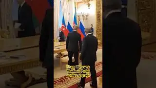İlham Əliyev və Vladimir Putin görüşü başladı