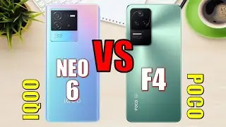 iQOO Neo 6 vs Poco F4 ✅