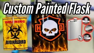 Custom Airbrush Flask