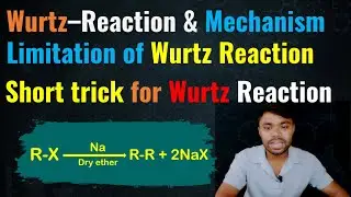 #Wurtz-reaction class 12 || Reaction Mechanism and #Shorts tricks