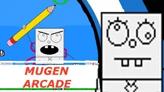 Mugen Arcade Mode with Doodlebob