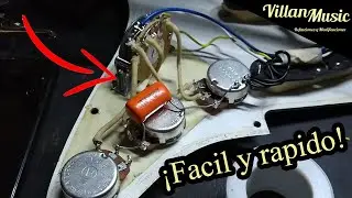 ¡Solda la Electrónica de tu Guitarra! (Estilo Vintage) / Stratocaster (Tutorial)