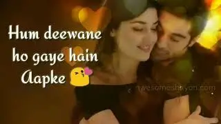 Best sad WhatsApp love status-Hum dewane ho gaye hai aapke.
