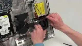 iMac G5 Repair - How to Remove the Fan Assembly