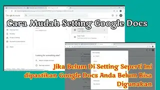 How to Set Google Docs So That It Can Be Used