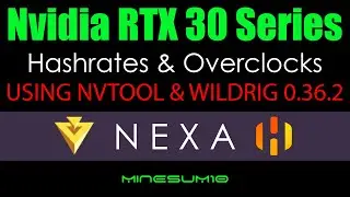 Better efficiency on Nexa using NVTOOL on HiveOS and Wildrig 0.36.2