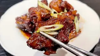 【鎮江香醋燜豬軟骨】酸甜鬆軟、味道香濃，做法簡單 Braised Pork Cartilage with Chinkiang Vinegar『CC』