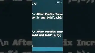 Prefix and postfix increment operator in C Programming 💲💲💲