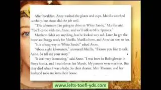 lerning english from books , AUDIO BOOK ANNE WITH AN E