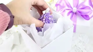 😍🌲☃It's like a fairy tale Christmas BOX with a Christmas tree made of foamiran. Candy box 🎁