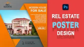 How to create a poster for your Business | Social Media Design in Adobe photoshop | Tutorial