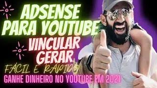 Como Criar Conta No Adsense [FÁCIL E RÁPIDO] Para Ganhar Dinheiro No YouTube Em 2021