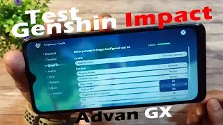 Test Genshin Impact 60 FPS Advan GX | Gak Berasa HP Lokal !!