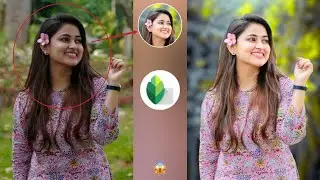 Realistic Background Change Photo Editing | How to Change  Background in Snapseed | HCN Editing
