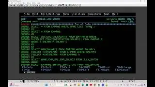 Sub queries in SQL DB2 | All About mainframes