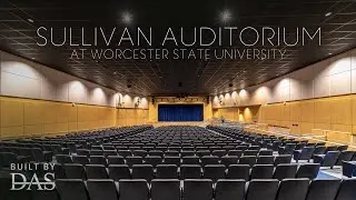 Sullivan Auditorium at Worcester State University - Built By DAS