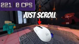 How To Get 100+ CPS On Any Mouse (How To Scroll Wheel Click)