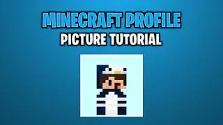 Minecraft Pixelated Profile Tutorial On Mobile! No Computer Needed | #Mcpe#Gaming#Logo