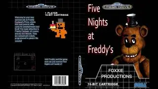 Five Nights at Freddy's song - SEGA Megadrive Cover (TLT)