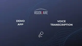 Demo App with AI - Voice Transcription