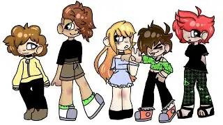 Wip 👀 (thumbnail is art of the characters in the video)