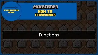 How To Commands [Ep.39] | Functions In Datapacks