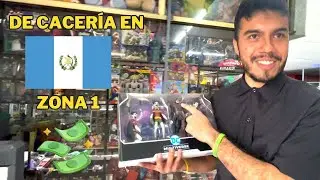 Cacería de figuras de accion en Guatemala 🇬🇹 centro Histórico zona 1, colección de DC Marvel pokemon