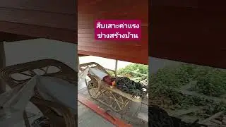 สืบค่าวิชา ช่างสร้างบ้าน #ชีวิตต้องสู้ #ชีวิตในต่างแดน #เกษตรพอเพียง