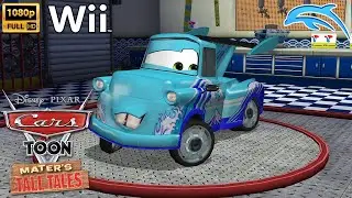 Cars Toons: Mater's Tall Tales | Tokyo Mater Wii HD Gameplay (Dolphin)