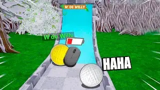 GOLF IT! SE LE VA LA BATERÍA DEL RATON A SEGUNDOS DE PERDER JAJA!