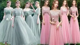Beautiful 😘 Bridesmaids dresses || Bride sister and groom sister dresses || #todaystyle800