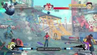 Round 1 - Rolento VS Seth