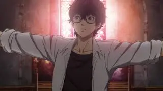 (Dub) Yusuke and Ren go to the Church - Persona 5 the Animation