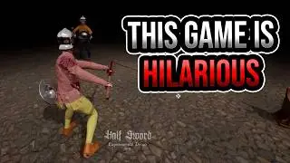 this game is WEIRDLY ADDICTING | Half Sword
