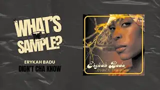 Erykah Badu - Didn't Cha Know (What's The Sample?) #whatsthesample