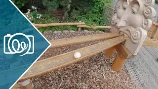 Maximus' Wunderball (Kugelbahn) @ Attractiepark Toverland 2023 - 4K Video
