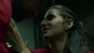 La Casa De Papel Sahnesi   Kiss Scene Alba Flores and Hovik Keuchkerian