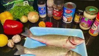 Oven Grilled Fish + Coconut Milk | Samaki wa Kupaka