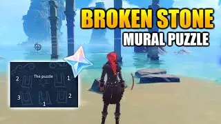 Stone Pressure Plate Broken Pillar Puzzle | Genshin Impact