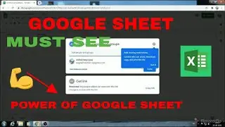 GOOGLE SHEET TUTORIAL FOR BEGINNERS !! EXCEL !! GOOGLE ! !